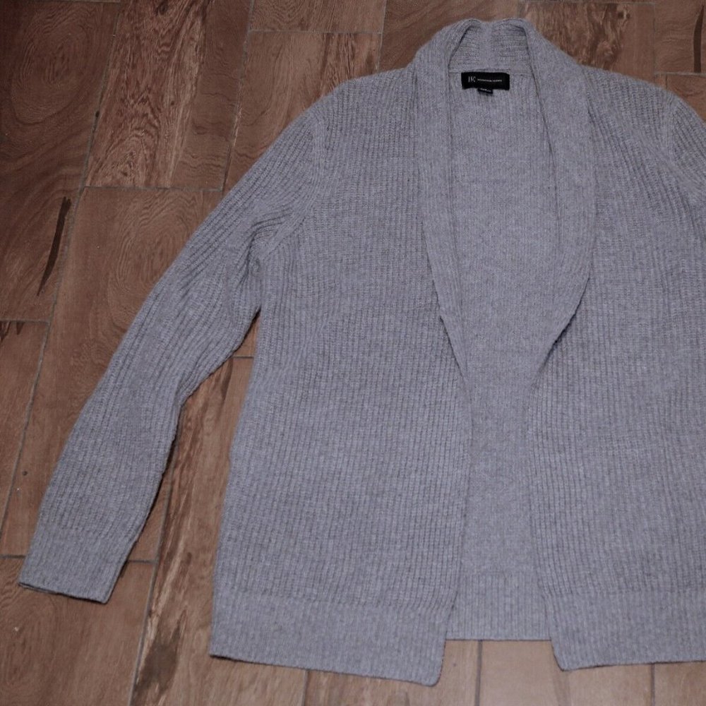 INC Concepts international Mens Grey Shawl Collar Sweater XL
